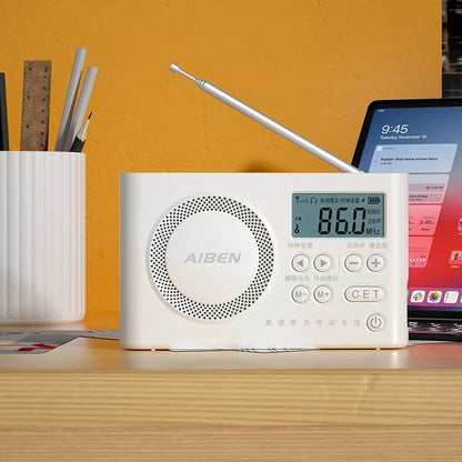 Portable Rechargeable Digital FM Port Device Speaker USB Handheld