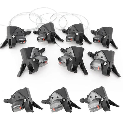 MicroNEW Mountain Bike Rear Derailleur 3x7 3x8 3x9 3x10 3x11 Speed with Internal Shift Cable MTB Bicycle Front Shifter