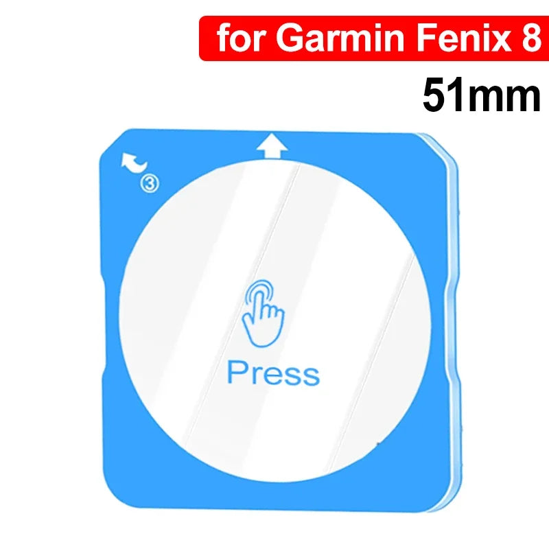 Tempered Glass Screen Protector for Garmin Fenix 9 Pro 51mm Smart Watch
