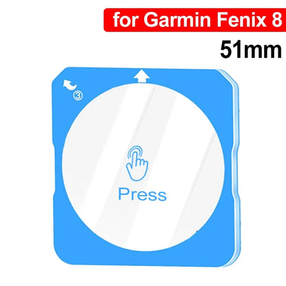 Tempered Glass Screen Protector for Garmin Fenix 9 Pro 51mm Smart Watch