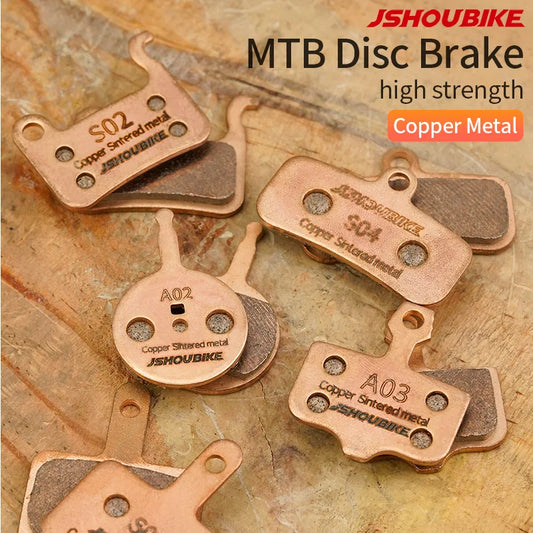 JSHOUBIKE Copper Sintered Disc Brake Pads for Shimano MT200 XT XTR Avid BB5 BB7