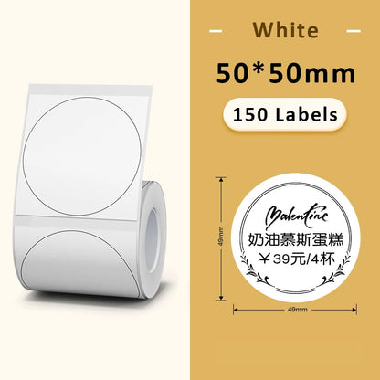 Self-adhesive Paper Waterproof Stickers for Christmas Labels - 40x20mm