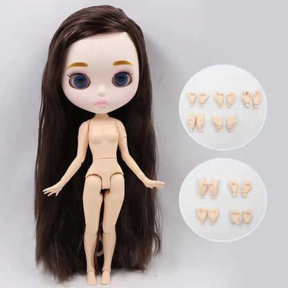 ICY DBS Blythe Doll White Skin Joint Body 1/6 BJD OB24 Russia Only