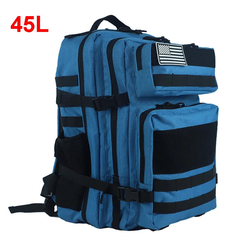 25L 45L Camping Hiking Backpack Tactical Bag Molle Patches Travel 900D Men Women Men Outdoor Ruckdack Shoulder Travel Gym Pack-EXPROTAS