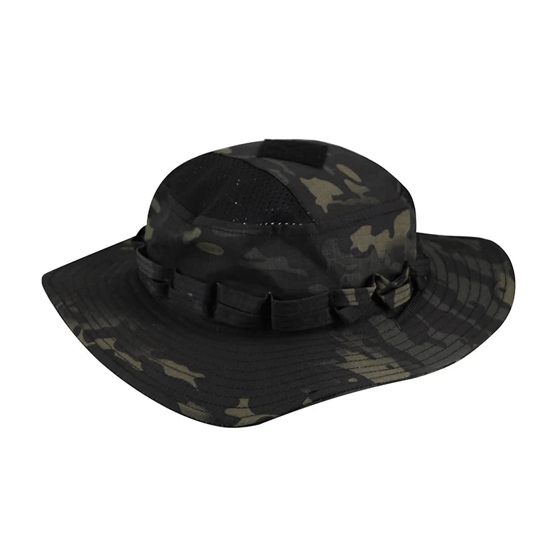 2026 Tactical Camo Bucket Cap Outdoor Fishing Hiking Sun Hat Bonnie