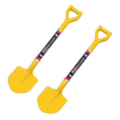 Miniature Simulated Metal Shovel Decoration For 1/10 RC Crawler Tracked Vehicle Axial Scx10 90046 D90 Yikong Rgt Trx4 Tools Part