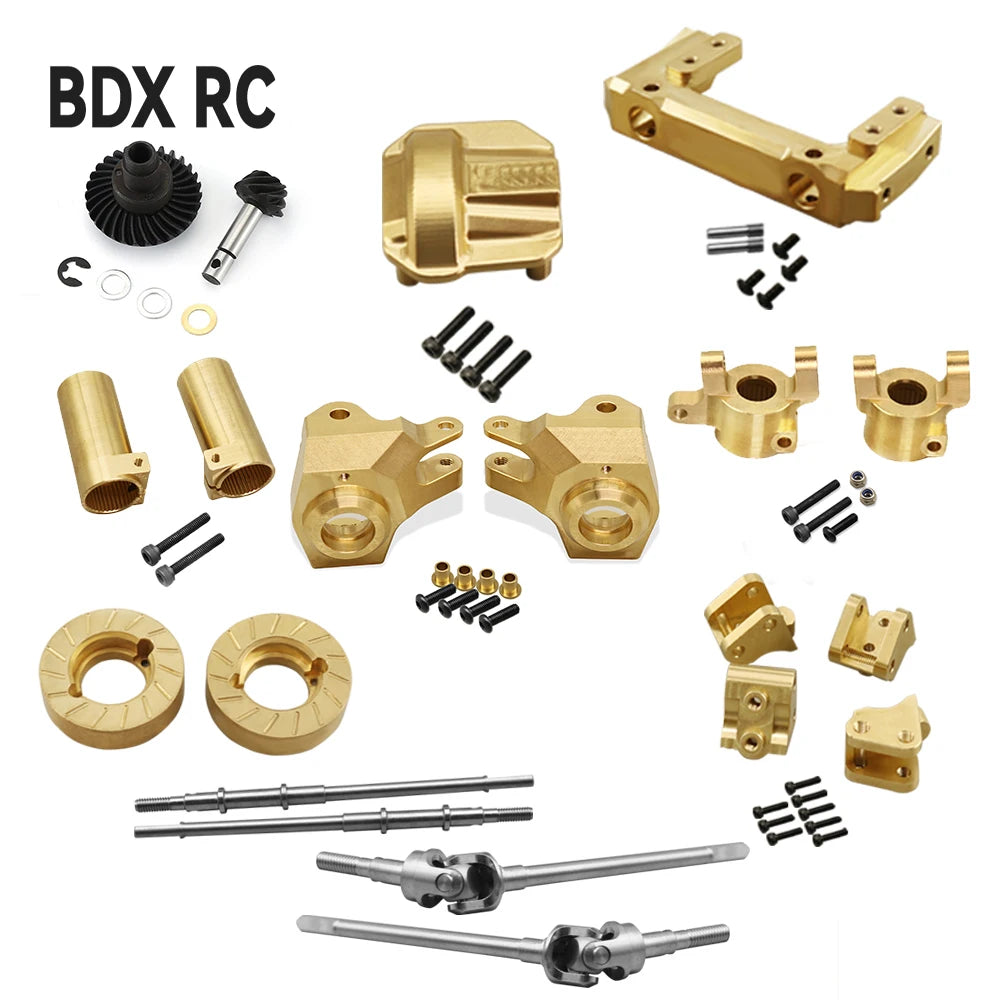 1/10 Axial SCX10 II AR44 Brass Steering Knuckle Counterweights - EXPROTAS