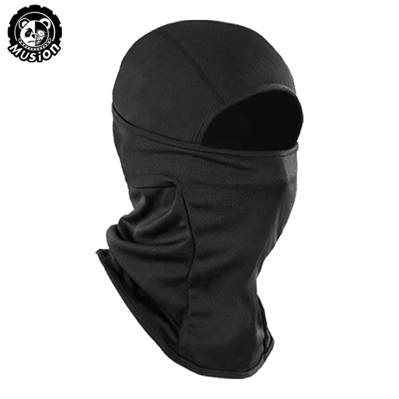 Women Cycling Face Mask Hooded Sun Protection Neck Gaiter Summer