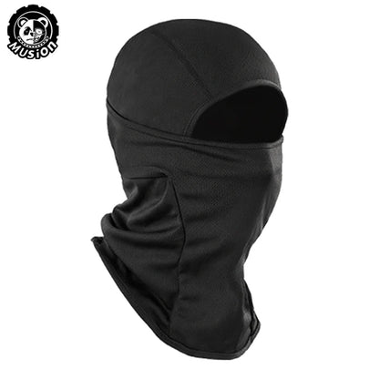 Women Cycling Face Mask Hooded Sun Protection Neck Gaiter Summer