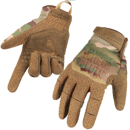 Tactical Full Finger Gloves Army Military Airsoft Combat Shooting Mittens