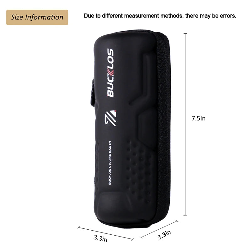Bike Tool Storage Capsule BUCKLOS Repair Kit Case Saddle Bag Set