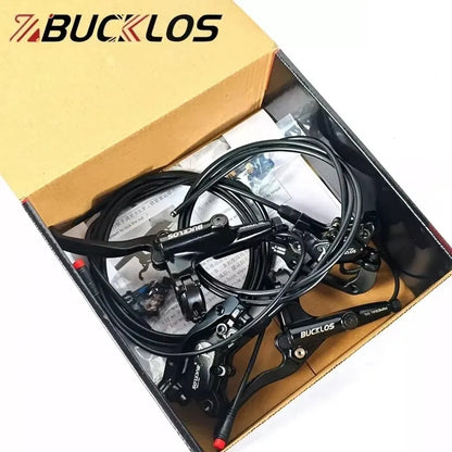 E-Bike Hydraulic Disc Brake BUCKLOS 4-Piston Power Cut-Off 1150/1950mm