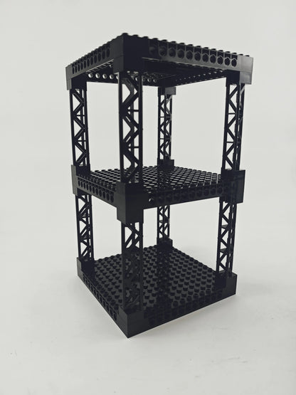 Multi-layer Desktop Storage Rack 16x16 Stackable Building Blocks