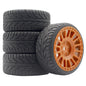 12mm Hex RC Wheels for 1/10 Rally Racing Car HSP HPI Tamiya Traxxas