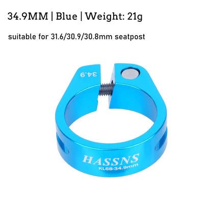 Seatpost Clamp HASSNS 31.8/34.9mm for 27.2/28.6/31.6mm MTB Dropper Post