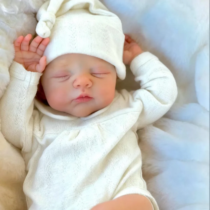 33cm Irys Silicone Reborn Baby Girl Doll Waterproof Open Mouth Painted Skin