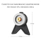 Camping Stove Adapter Butane Gas Connector Tank Valve Converter for Canisters