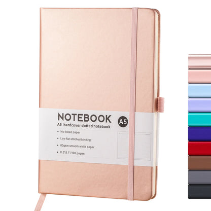 A5 Notebook Note Pad Lined Journal Diary Hardback Ruled Notepad School Supplies