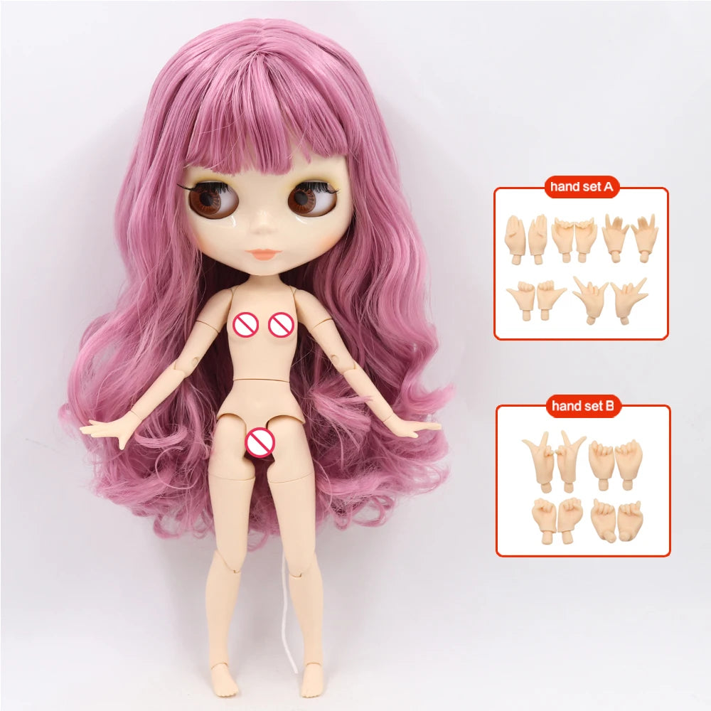 ICY DBS Blythe Doll White Skin Joint Body 1/6 BJD OB24 Russia Only