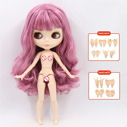 ICY DBS Blythe Doll White Skin Joint Body 1/6 BJD OB24 Russia Only
