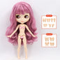 ICY DBS Blythe Doll White Skin Joint Body 1/6 BJD OB24 Russia Only