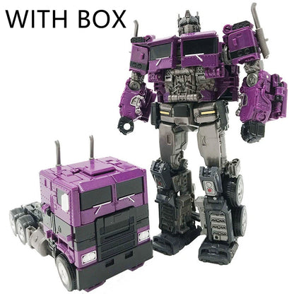 AOYI Transformation Deformation toy Action Figure Siege studio series SS38 KO Alloy truck container Scourge black convoy 3colors-EXPROTAS