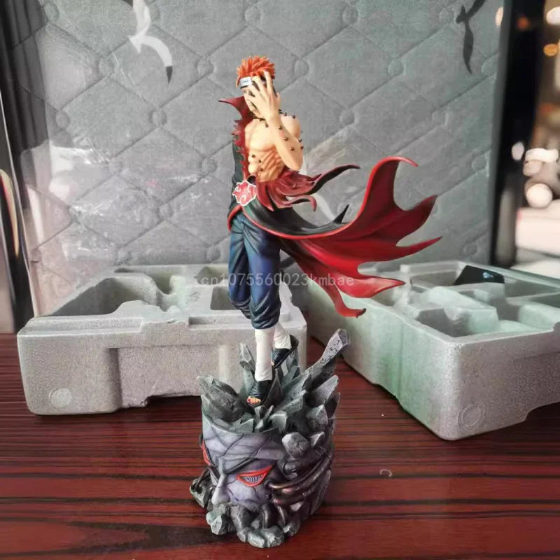 29cm Classic Naruto Pain Figurine Gk Action Figures Model PVC Statue Collectible Decoration Desktop Ornament Birthday Toys Gift-EXPROTAS