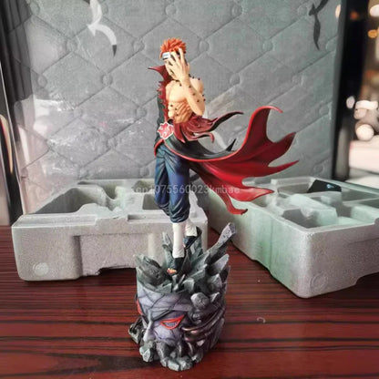 29cm Classic Naruto Pain Figurine Gk Action Figures Model PVC Statue Collectible Decoration Desktop Ornament Birthday Toys Gift-EXPROTAS