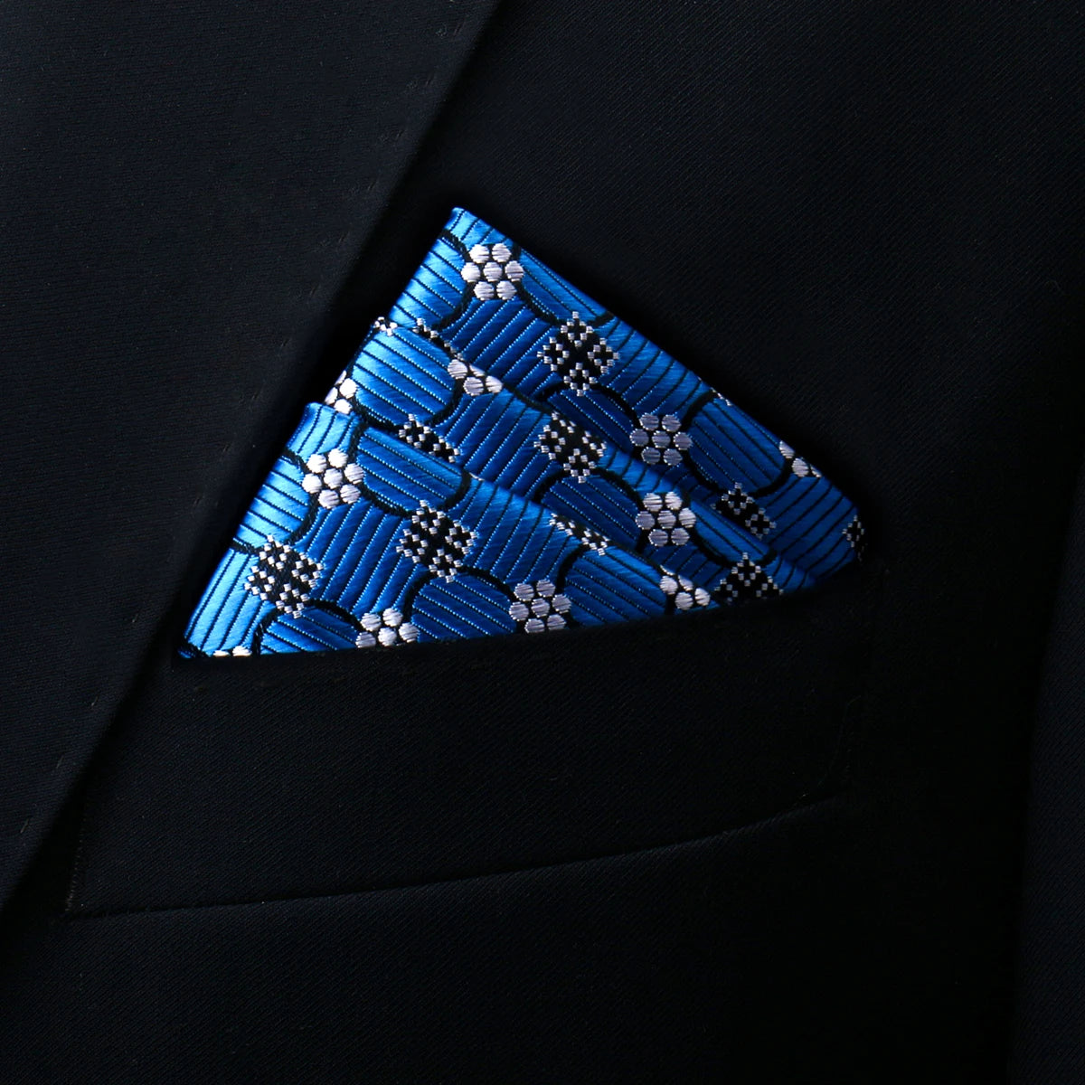 Mens Pocket Square Handkerchief Solid Satin Wedding Accessories