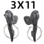 MicroNEW Road Bike Shifters 2×7–2×10 3×7–3×11 Brake Lever Set Compatible Shimano - EXPROTAS