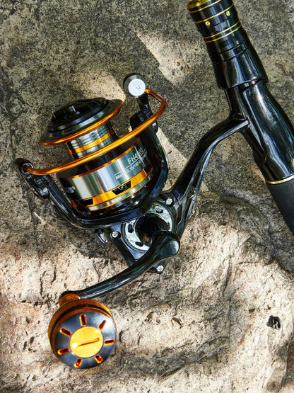 EXPROTAS Fishing Reel Spinning 10KG Max Drag Metal Spool Freshwater Saltwater
