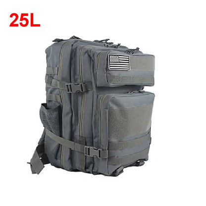 25L 45L Camping Hiking Backpack Tactical Bag Molle Patches Travel 900D Men Women Men Outdoor Ruckdack Shoulder Travel Gym Pack-EXPROTAS