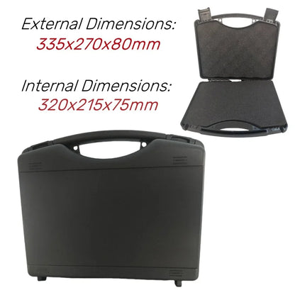 Multifunctional Portable Plastic Toolbox, Notebook Protective Storage for Outdoor Equipment