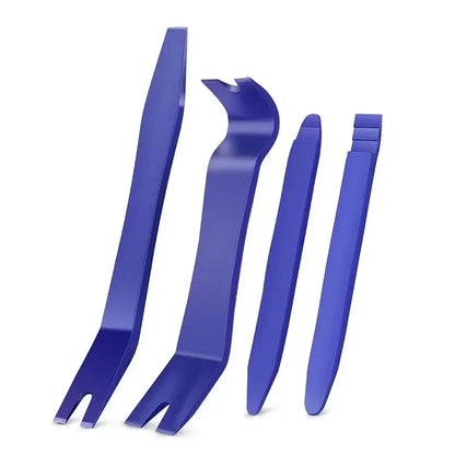 4x Car Door Clip Pry Trim Removal Tool Set Plastic Dash Panel Interior
