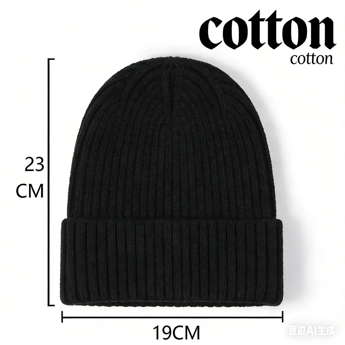 Winter Wool Knitted Beanie Hat Men Women Warm Cap Unisex Skull Cap