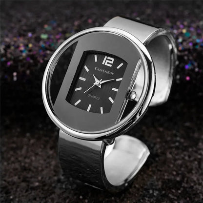 UTHAI W26 Women’s Fashion Steel Band Luxury Bracelet Quartz Watch Korean Style Gift