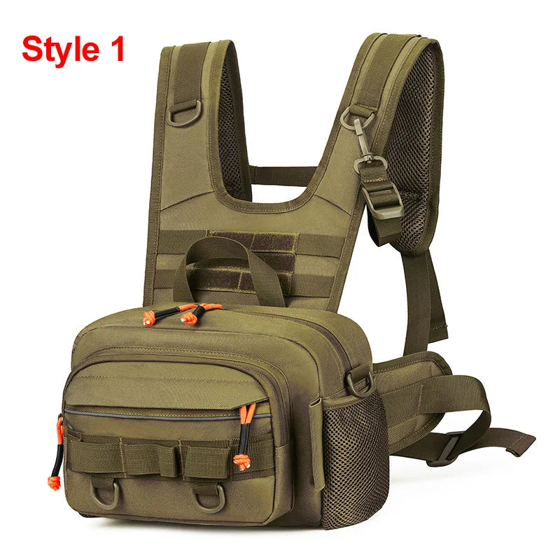 Tactical Chest Bag Outdoor Men Vest Lightweight Sports Hunting Cycling Bags