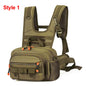 Tactical Chest Bag Outdoor Men Vest Lightweight Sports Hunting Cycling Bags