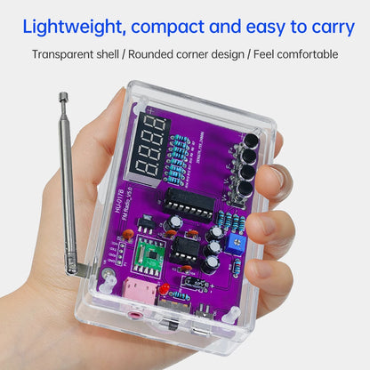 DIY FM Radio Electronic Soldering Project RDA5807S Module 87-108MHz