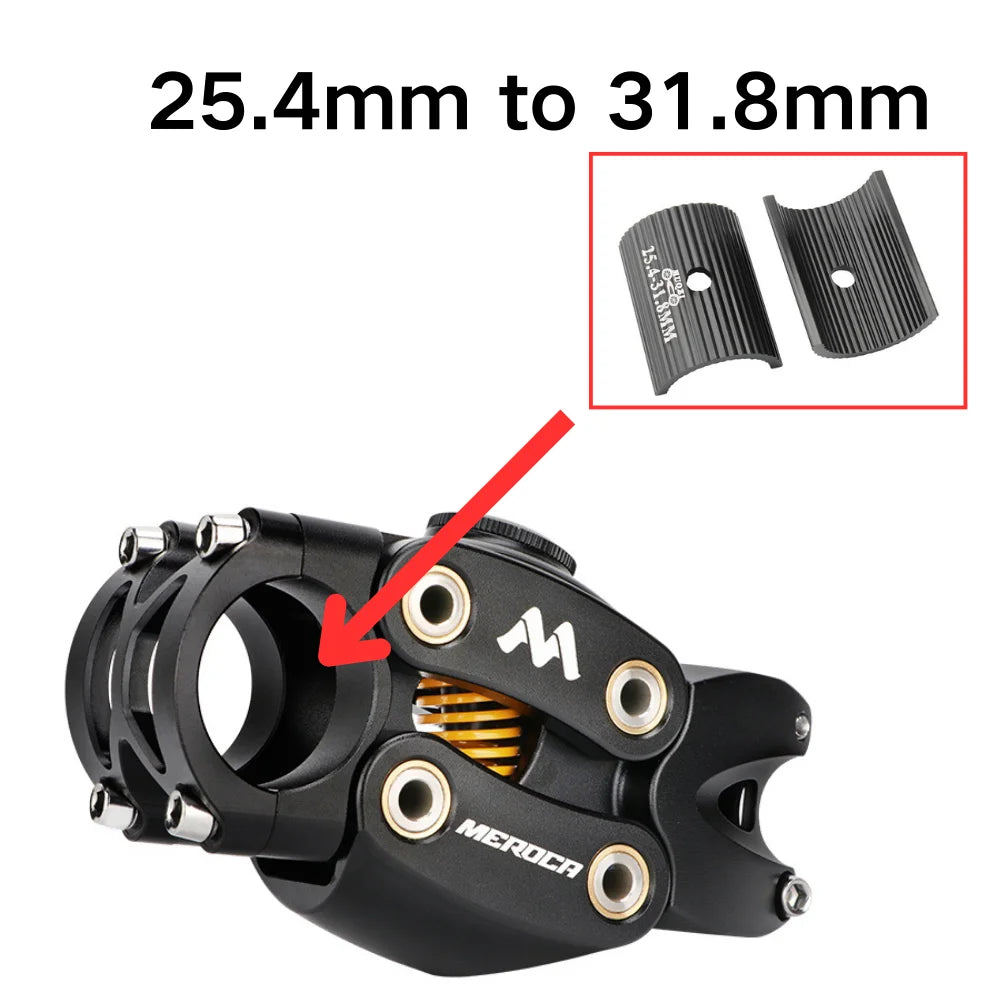 MEROCA MTB Suspension Stem | 90/50mm Off-Road Shock Absorbing Cycling Stem