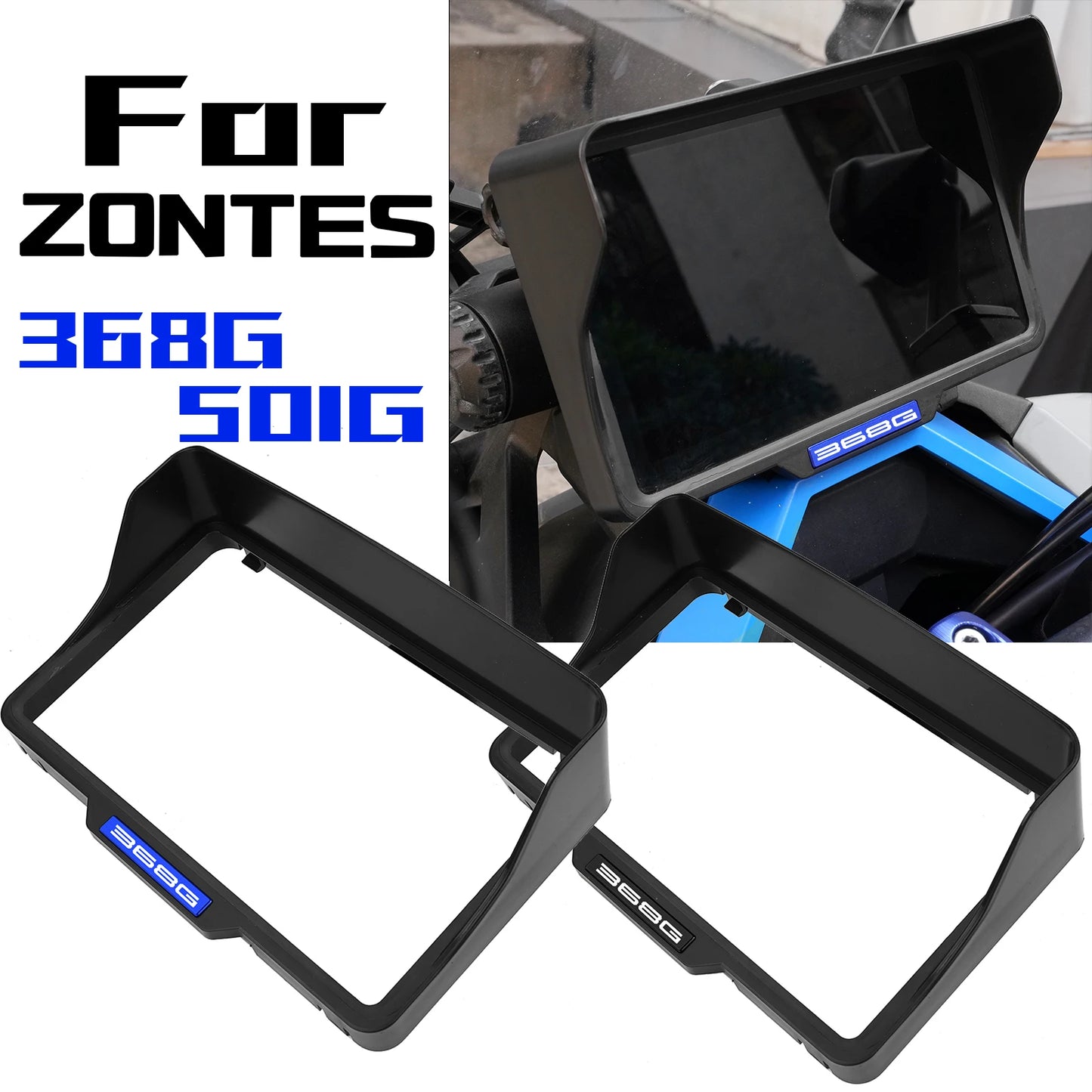 Zontes 368G 501G Instrument Panel Sun Visor Display Protector 2024-2026