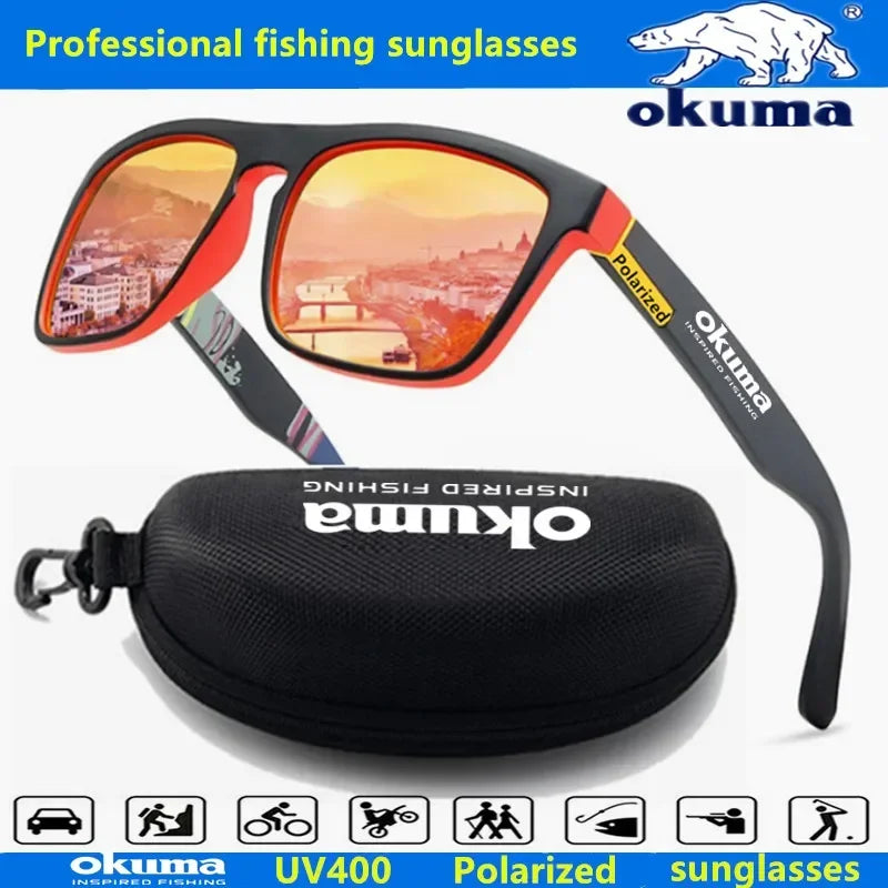Okuma Polarized Sunglasses UV400 for Men Women Outdoor Fishing Driving Hiking