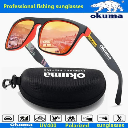Okuma Polarized Sunglasses UV400 for Men Women Outdoor Fishing Driving Hiking