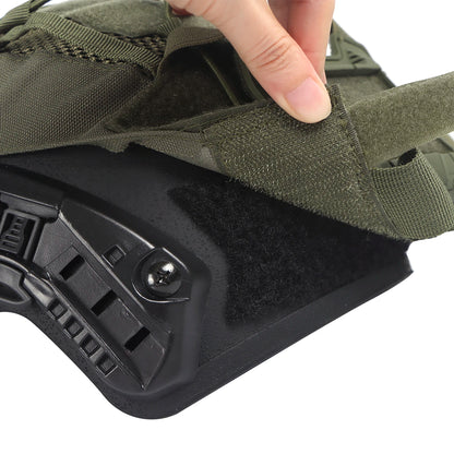 Tactical Helmet Cover for Maritime Helmet NVG Battery Pouch Hunting Gear