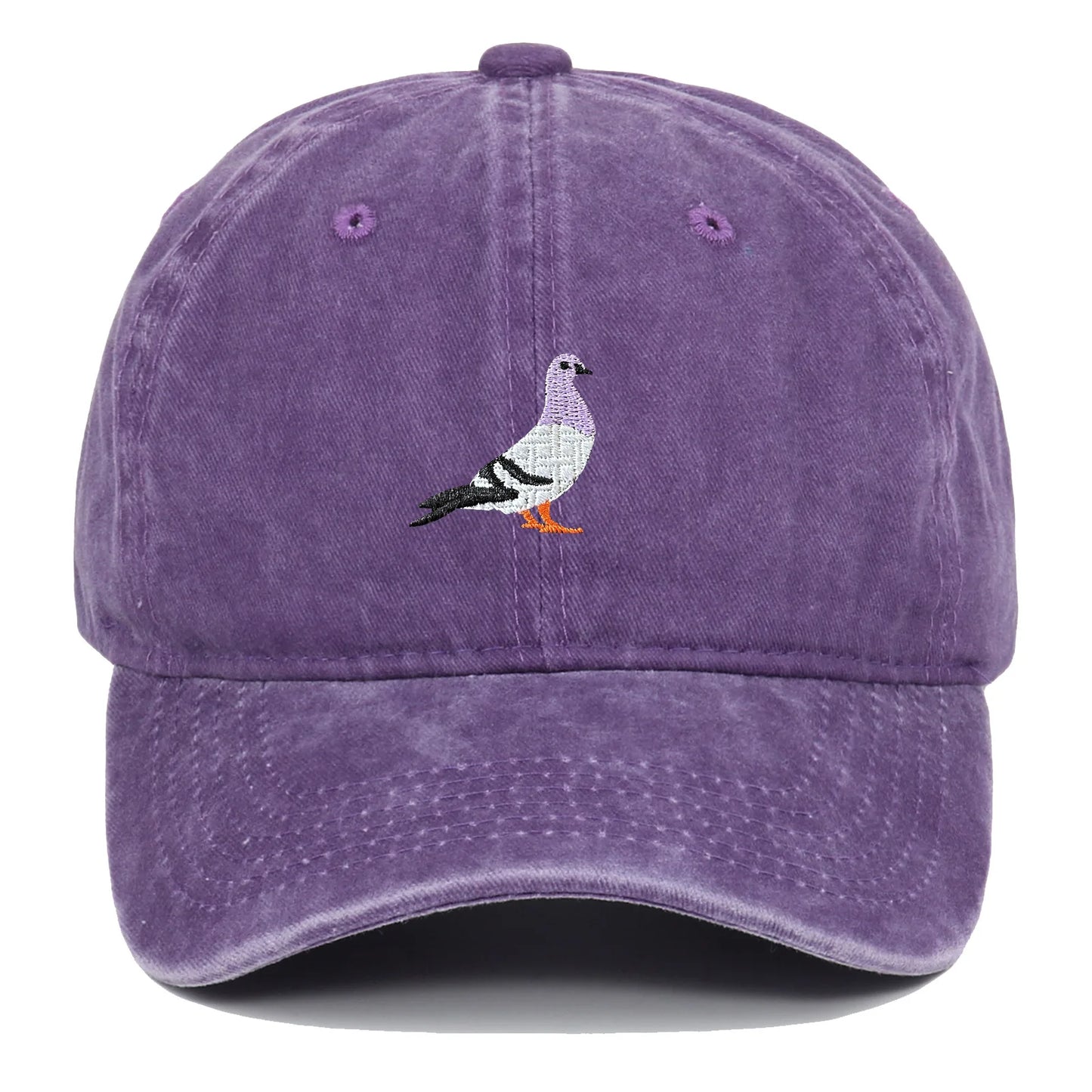 Outdoor Sun Protection Baseball Cap Pigeon Embroidered Unisex Hat