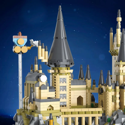 2700+pcs Wizardry Castle Micro Building Blocks Gothic Architecture DIY Model Toy Gift