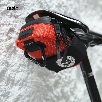 Mini Bike Saddle Bag ULAC 0.5L Waterproof Seatpost Rear Tail Pouch MTB