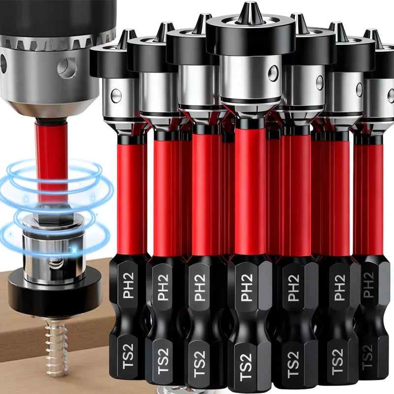 Magnetic Positioning Screwdriver Bits S2 for Drywall Plasterboard Gypsum