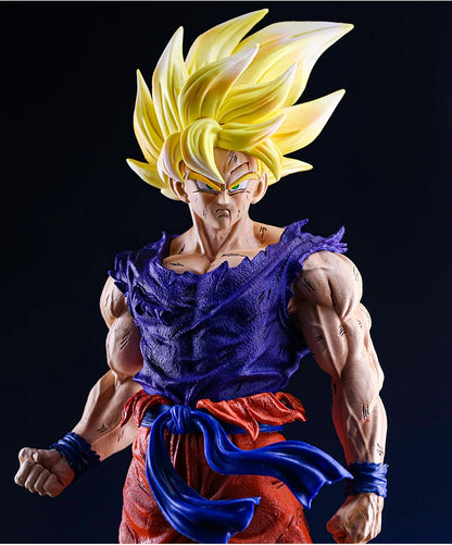 43cm Dragon Ball Z Son Goku Figure GK Super Saiyan Son Goku Action Figure PVC Vegeta Collection Statue Model Figurine Toys-EXPROTAS