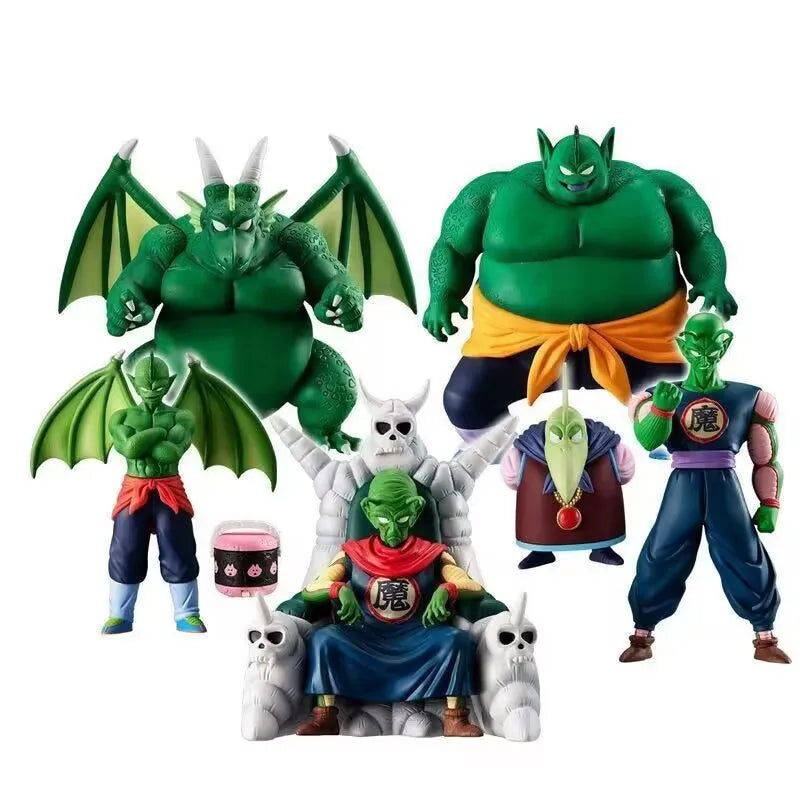 9.5cm Dragon Ball King Piccolo Daimao Cymbal Tambourine Piano Figure Set